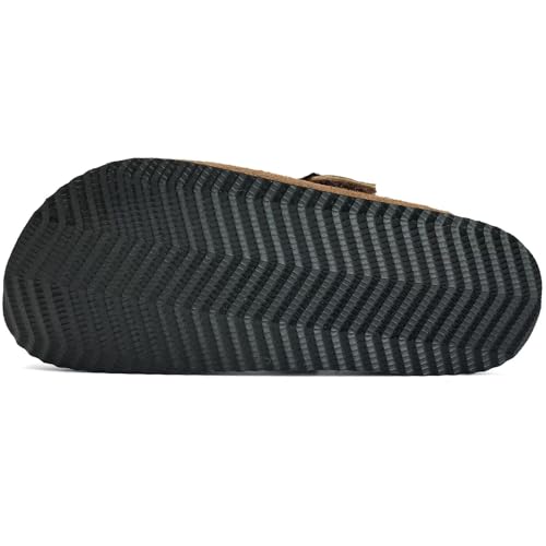 Torotto KCLOGS-KHAKI-36 Kids Clogs Cork Footbed Slippers Arch Support Potato Shoes thumb #4