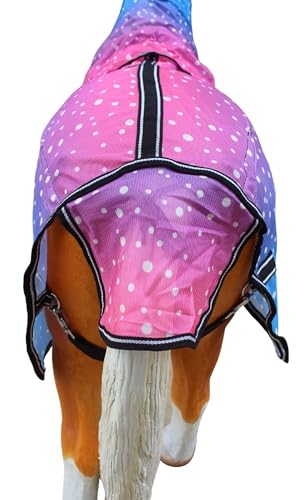 Image of Challenger Miniature Weanling Donkey Pony Horse Foal Summer Fly Sheet Galaxy 51832