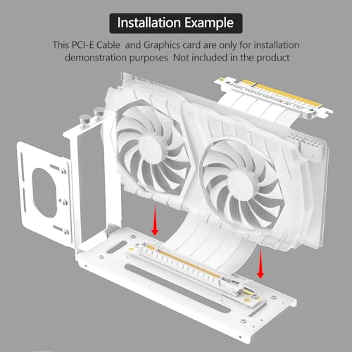 Soporte Vertical para GPU con 2 Slots para Tarjeta de Video miniatura 3