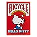 Bicycle Hello Kitty 50th Anniversary Playing Cards, Limited Edition Poker Size Deck of Cards for Card Games & Gifts, Collectible for Hello Kitty Fans of All Ages