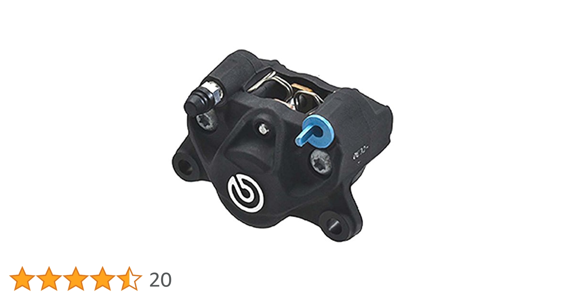 brembo (ブレンボ) P2-RS84 2Pキャリパー Φ34 チタニウム/赤ロゴ 20 brembo (ブレンボ) P2-RS84 2Pキャリパー Φ34 チタニウム/赤ロゴ 20