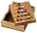 Last Fighter Tricky Triangle Strategy IQ Puzzle Game Wooden Solitaire Brain Teaser