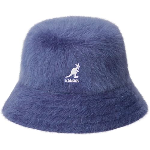 Chapeau de luxe Kangol Furgora Bucket en maille angora texturée douce taille M