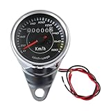 Pratique : Compteur de vitesse moto tachymètre numérique Il s'agit d'un kit moto hautes performances qui utilise et dispose d'une fonction d'indication