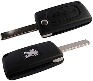 Chave Canivete Peugeot 307 308 407 607 2b C/Emblema Tf