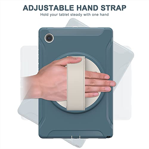 Coque Samsung Tab A8 antichoc SM-X200 évite casse écran bleu - 6
