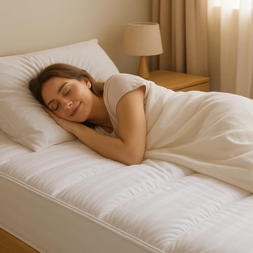 Rohi Hotel Quality Mattress Toppers King Size Bed – 5cm Thick Sat...