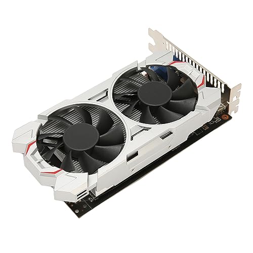 Image of Yunir 1050 Ti Graphics Card, 4GB, 128 Bit, GDDR5, Desktop Video Card for PC Gaming, DisplayPort, DVI D, PCI Express X16 3.0, 8K Support, Cooling Fans (GTX1050Ti 4GB DDR5 128bit)
