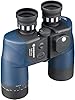 Bresser Binocolo con bussola Topas 7x50 WP Azzurro