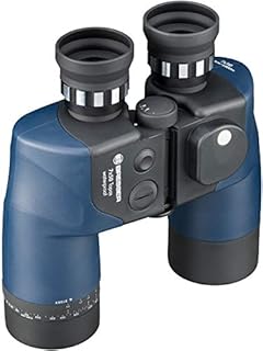 Bresser Binocolo con bussola Topas 7x50 WP Azzurro