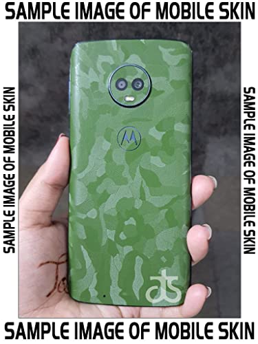 Image of AtOdds - Full Body Back Screen Guard Protector Film - Lamination Wrap Skin Sticker Compatible with REDMI 12 (5G) | Scratchproof Matte Finish (Design - Green Camo)