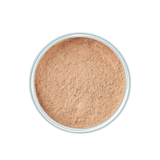Artdeco Mineral Powder Fondo de Maquillaje Tono 6 Honey - 15 g, N.º 6 Honey (1180-34064)