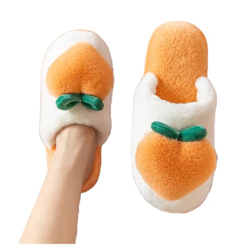 Zapatillas de casa Zapatillas de algodón zapatos de invierno hembra con tacones for el hogar parejas de hogar zapatos de felpa interior zapatillas de lanas de lanas de otoño invierno 1 par Calzado