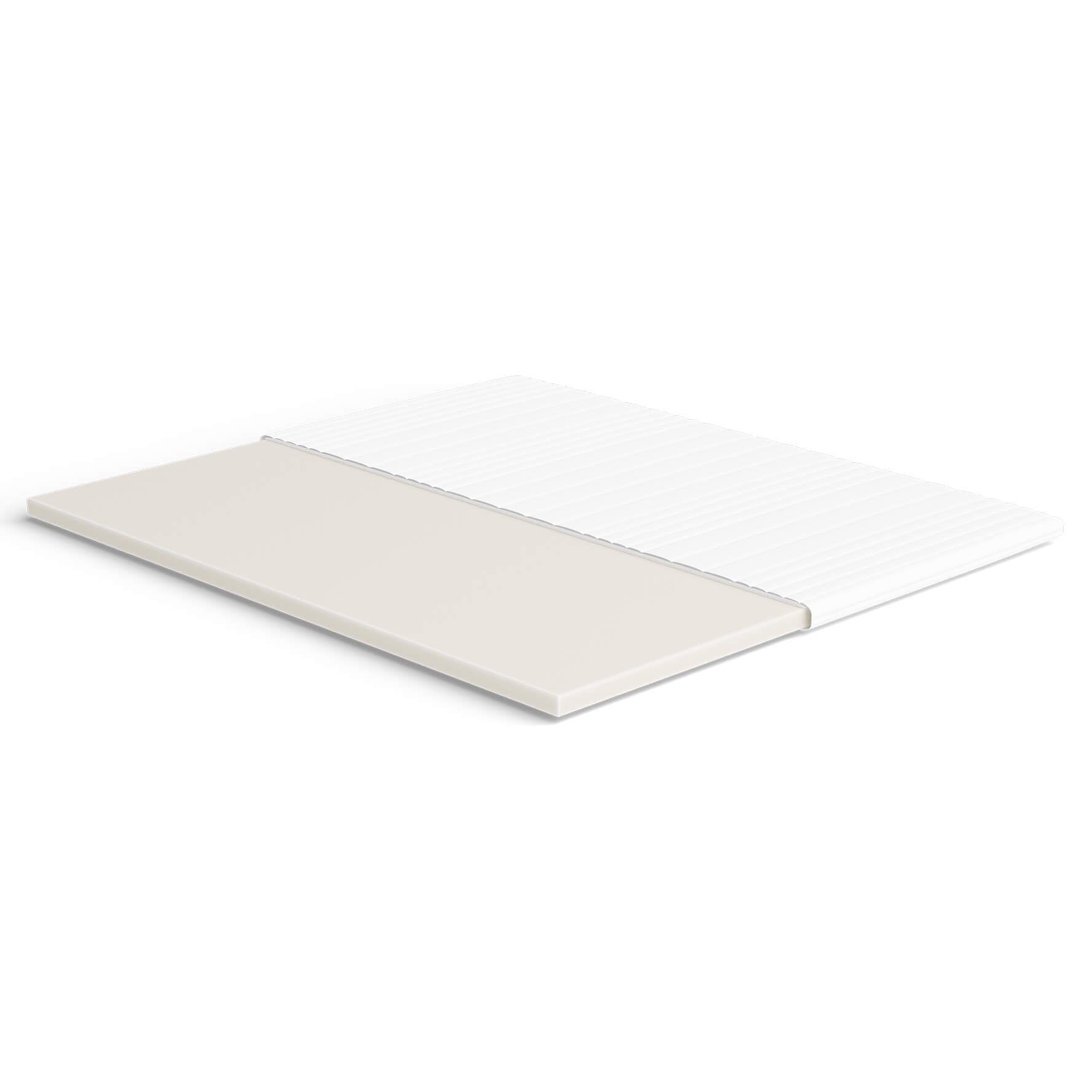 Visco Topper 160 x 200 cm – Suave y cálido – Memory Foam RG 50 – Öko-Tex® Standard 100 – Funda lavable a 60 °C – Cubrecolchón para canapé, sofá y cama – Fabricado en Alemania