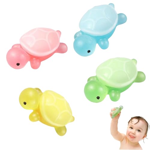 Little Turtle - Jabones de aceite esencial hechos a mano, lindo jabón de aceite esencial hidratante de tortuga, jabón natural hecho a mano para niños para lavarse las manos y la cara (4 unidades)
