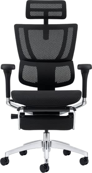 Supporto lombare 6D omniregolabile in ALTEZZA, con sollevamento schienale up-down, in PRESSIONE con 43 mm di escursione, in ROTAZIONE fino a 17°