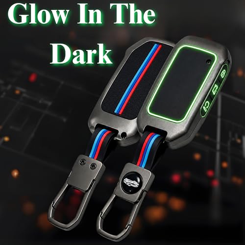 Image of Car Key Cover Compatible with Kia Seltos 2025 2024 | Sonet 2024 2025 | Carens | Flip 3 Button Remote