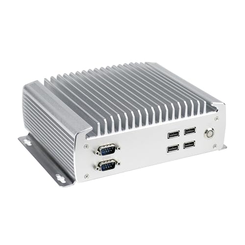 IPC industrial fanless contra bloqueos con WDT Reset y 6 puertos COM 4
