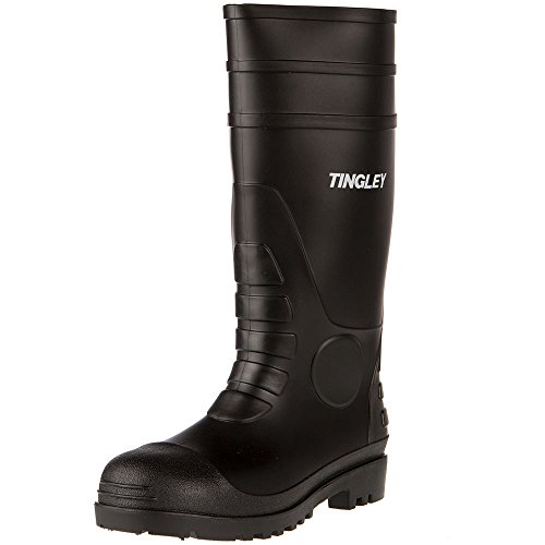 Tingley 31151 Economy SZ7 Kneed Boot for Agriculture, 15-Inch, Black
