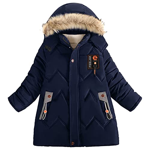 Kids Windproof Outwear Children Winter Boy Jacket Coat Hooded Coat Fashion Kids Warm Clothes Jacket Boys Snowsuit
