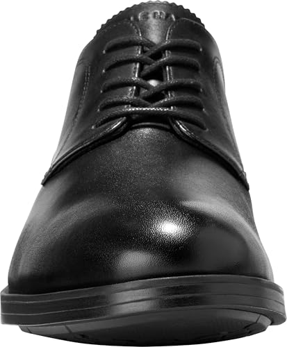 Cole Haan Men's Newmark Grand Plain Toe Oxfords, Black/Black, 10.5-M US