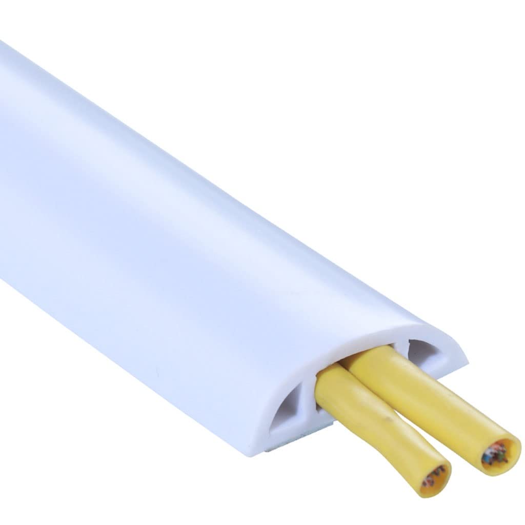 Anti Passo Canalina Passacavi Impermeabile Pavimento Cavi Calpestabile Ritardante di Fiamma Proteggere Cavo Pavimento Autoadesiva Canalina Copricavi da Pavimento (Color : D30-B, S : 10m)