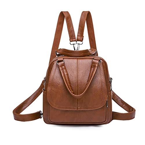 Sac à dos féminin multifonctionnel et petit sac à dos de ville léger décontracté