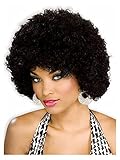 Rubies Afro Black Wig for Adults, Unisex No Size