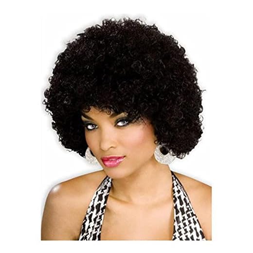 Rubies Afro Black Wig for Adults, Unisex No Size