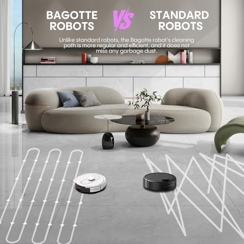 Robot Vacuum and Mop Combo with Self-Empty Base