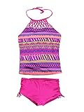 Breaking Waves Girls' Charmazing Tankini Swimsuit