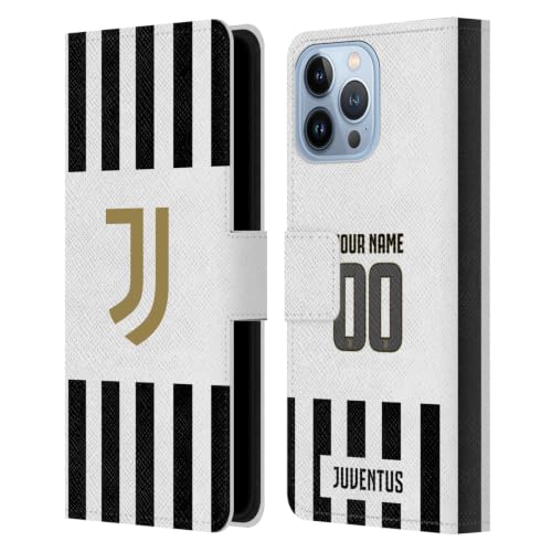Étui portefeuille Juventus iPhone 13 Pro Max maillot personnalisable pour les jours de match
