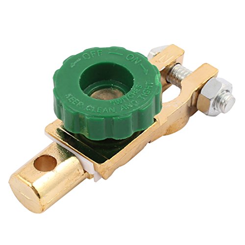 sourcingmap Battery Terminal Switch Cut Off Quick Disconnect Isolator for Car Van Boat