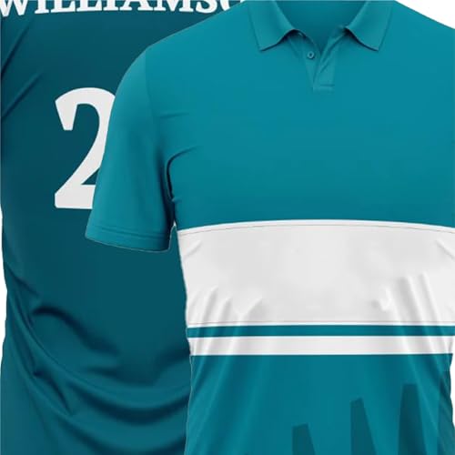 Image of Kane Willamson Jersey 22 Number Jersey Newzl and Team Cricket Jerseys Team Men's