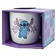 Lilo & Stitch Tasse Stitch pink Flowers 385 ml
