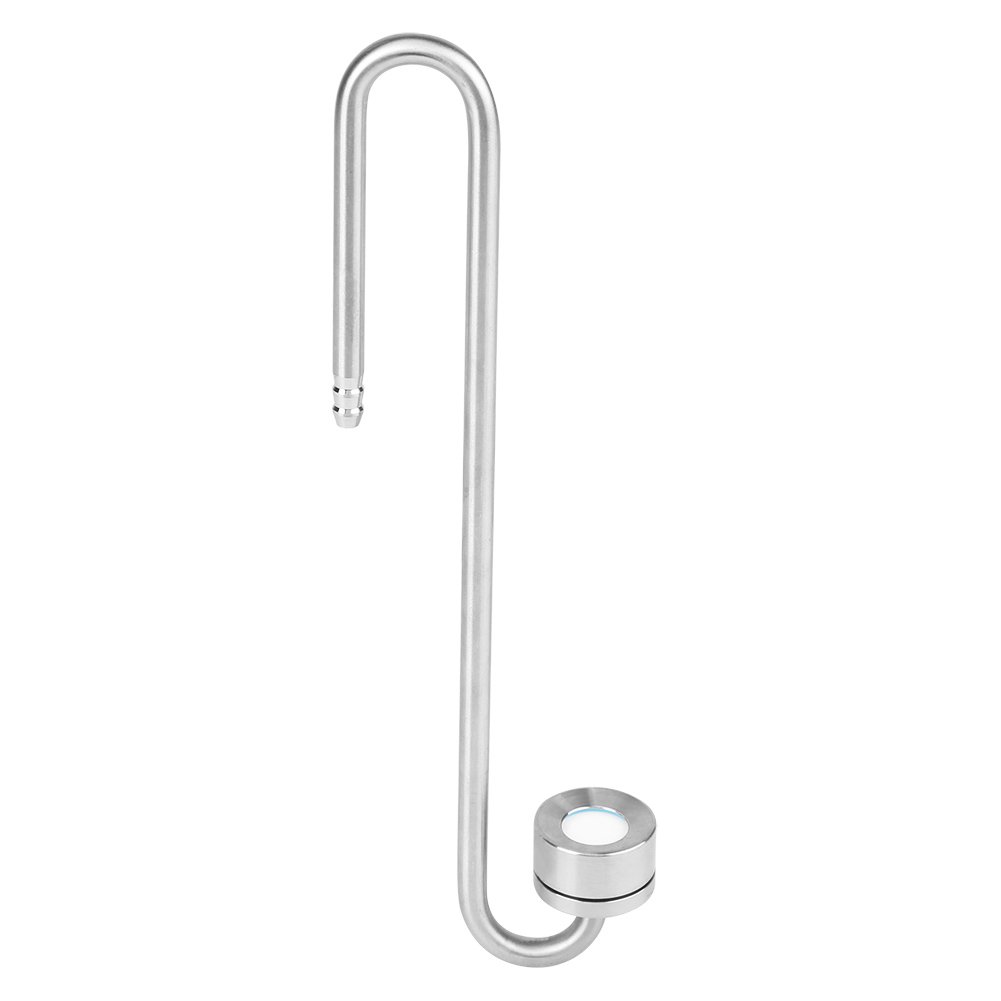 Difusor de CO2 para Acuario, Atomizador de Dióxido de Carbono en Forma de U, 35 cm, Acero Inoxidable