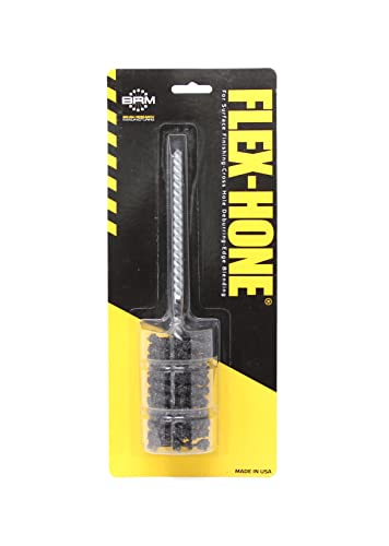 Image of Brush Research BC11220AO Flex-Hone, 1-1 /2 inch (38mm) Diameter, 20 Grit, Aluminum Oxide, for Aluminum, Brass, Bronze and Softer Non-Ferrous Materials