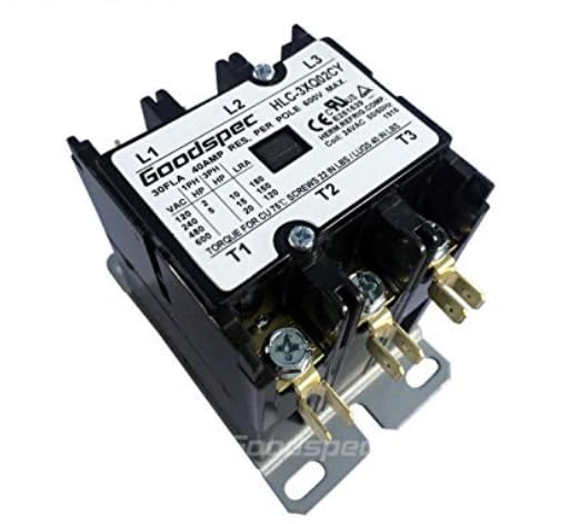 HLC-3XQ02CY(3P/30A/24VAC) Definite Purpose CONTACTOR