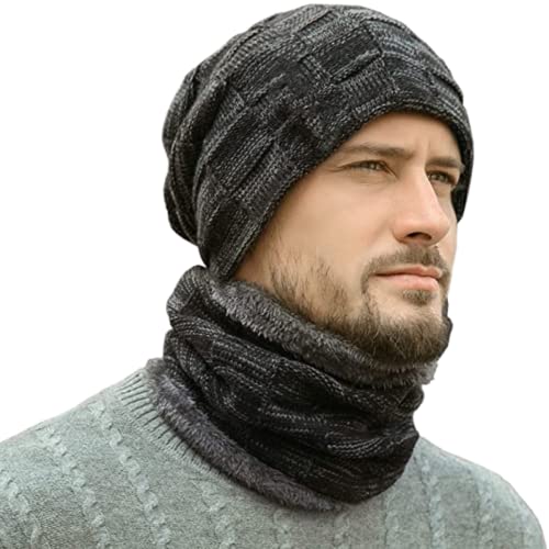 Touca e Gola Balaclava Cachecol Proteção Contra Frio Intenso Cor:Preto Escuro;Tamanho:Unico