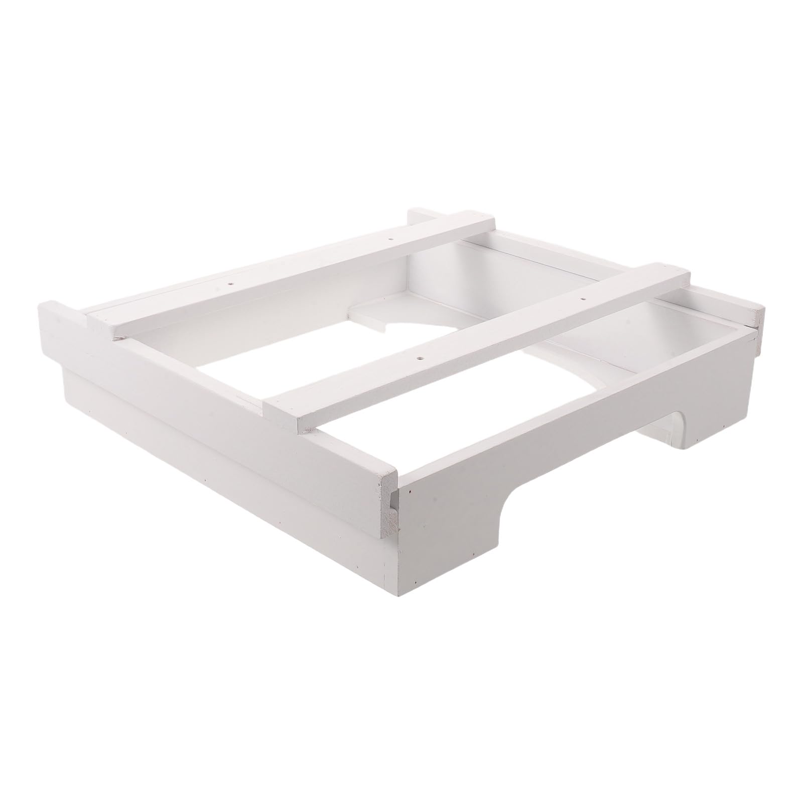 Lurrose Papptellerhalter für die Unterschrankmontage, vertikale Küchenarbeitsplattenhalterung für 23-cm-Teller, platzsparendes Regal/Arbeitsplatten-Caddy für Wohnmobil und Outdoor