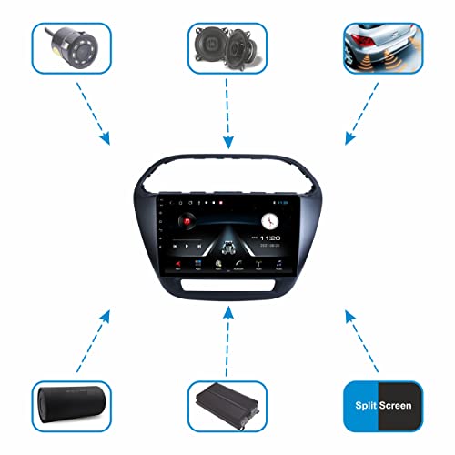 Image of 9 inch Android Car Stereo for Tata Tiago | 2GB RAM 32GB ROM | Full HD Display | WiFi GPS Bluetooth | Steering Wheel Control | Mirror Link | Coupler Fit | HD Reverse Camera | 1-Year Warranty