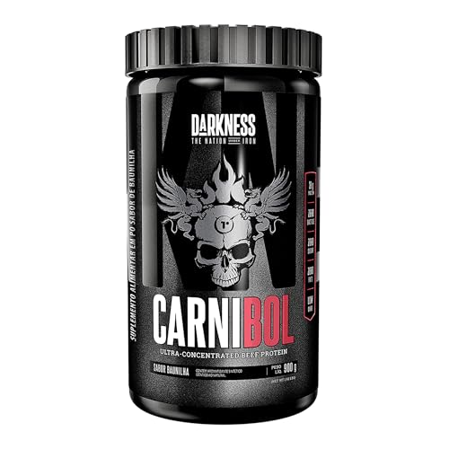 Darkness - Carnibol Sabor Baunilha 900g - Proteína de Carne com ProMyoBlend
