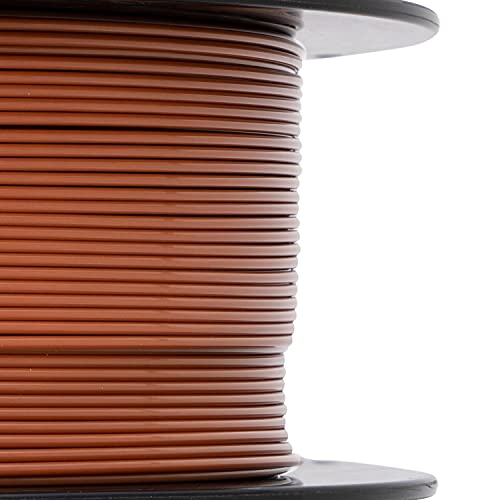 Image of HATCHBOX 1.75mm Brown PETG 3D Printer Filament, 1 KG Spool, Dimensional Accuracy + /- 0.03 mm, 3D Printing Filament