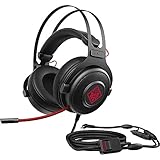 HP 1KF76AA#ABL OMEN by Wired Gaming Headset 800 (Black/Red)