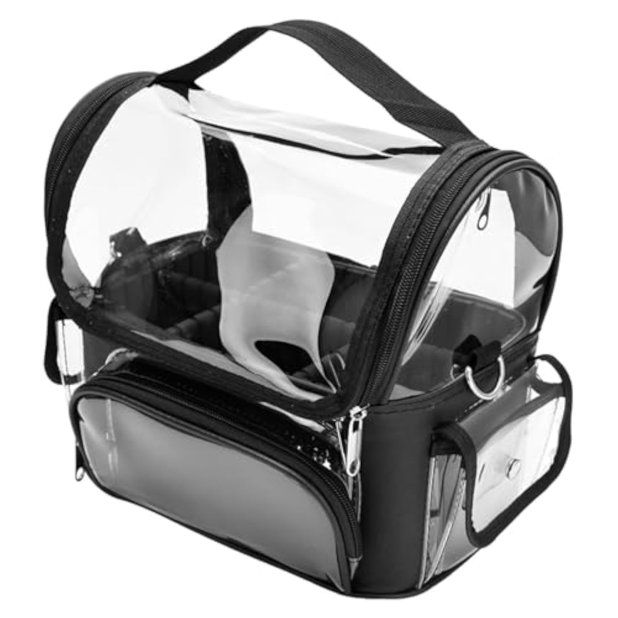 Large Clear Travel Toiletry Bag, Versatile Makeup Storage Box