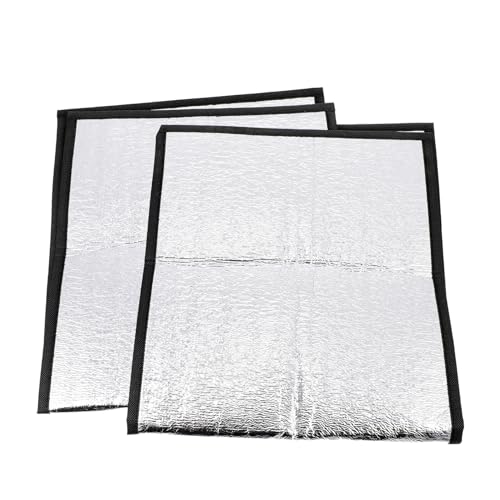 2 tapetes térmicos para reptiles con aislamiento reflectivo