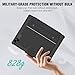 Nillkin Keyboard Case for iPad Pro 13 Inch(M5/M4, 2025/2024), Detachable Backlit Keyboard with Multi-Touch Trackpad, Stand with Portrait & Landscape Modes,Pencil Holder&Camera Cover, Rugged Protective