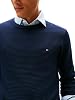 Suéter ligero de cuello redondo de punto de algodón para hombre Tommy Hilfiger 4