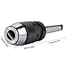 Quick-change Drill Chuck Drill Adapter Keyless Lathe Drill Chuck 0-13mm Clamping Range Self-Tightening Chuck With MT2-B16 Arbor