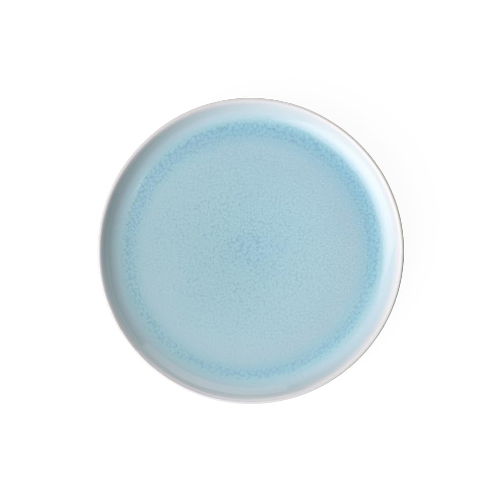 like. by Villeroy & Boch Group Crafted Blueberry Breakfast Plate 21 cm Premium Porcelain Turquoise, 19-5169-2640